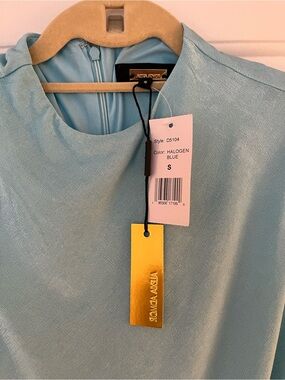 Alexia Admor Halogen Blue Sheen Dress